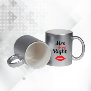 Branded Silver or Gold Mug